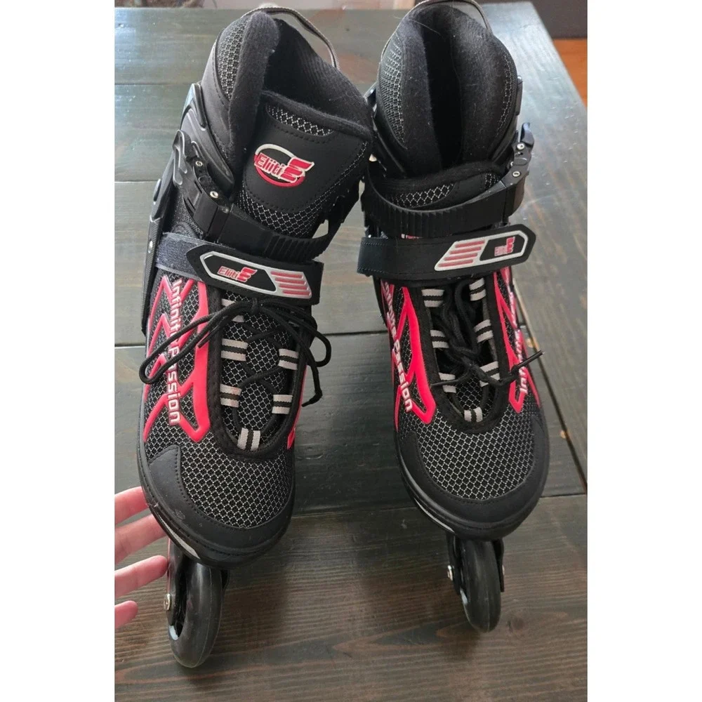 Adjustable Inline Skates Adult XL 9-11.5 Eliti Infinite‎ Passion